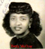 BEST WISHES TO A SWELL BOY-Betty McCray-SHE WROTE IN MY YEARBOOK