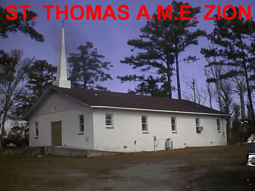 PHOTO TAKEN 2/26/01

Mr. Jones, We would like to have our church listed also on this page.
 We are St. Thomas AME Zion Church located at main street extension in Swansboro, NC. 
Our pastor is the Rev. Claude Davis. Please let us know how to accomplish this. 
Thank you!