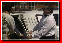 PHOTO TAKEN 30 MARCH 2001

 LIMO PROVIDED BY 
DIAMOND LIMO SERVICE 
by John Hopkins.