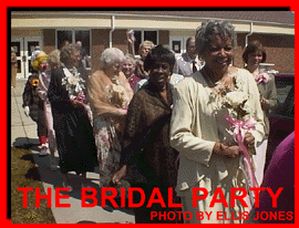 PHOTO TAKEN 30 MARCH 2001

SENIOR CITIZEN'S BRIDE OF THE YEAR.